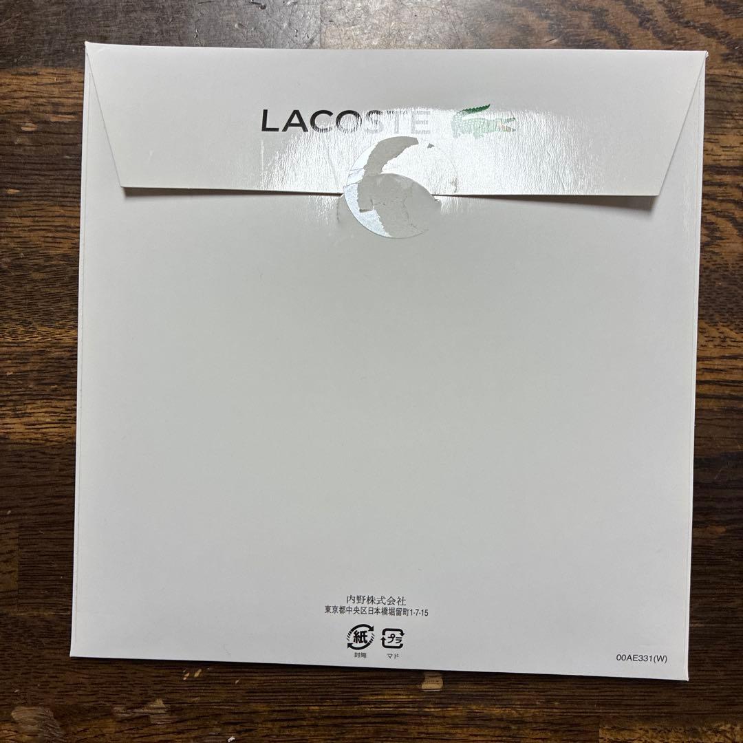 LACOSTE ラコステ ハンカチ チェック柄 — image 4