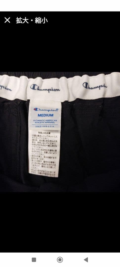 Champion チャンピオン イージーパンツ ブラック — image 5