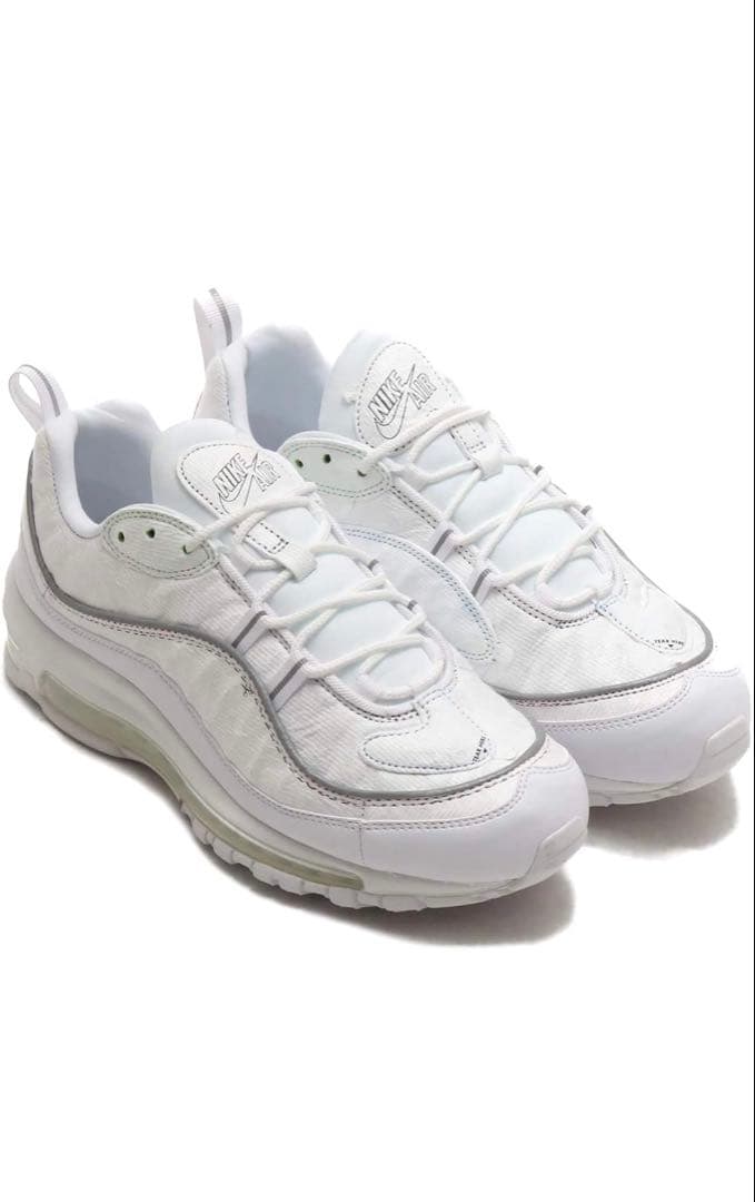 新品Nike Air Max98カラフルスニーカーホワイト25.5 ナイキ　レア — image 4