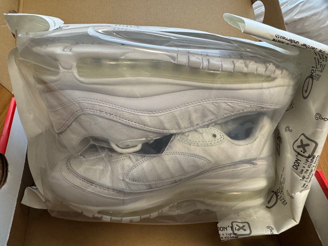 新品Nike Air Max98カラフルスニーカーホワイト25.5 ナイキ　レア — image 5