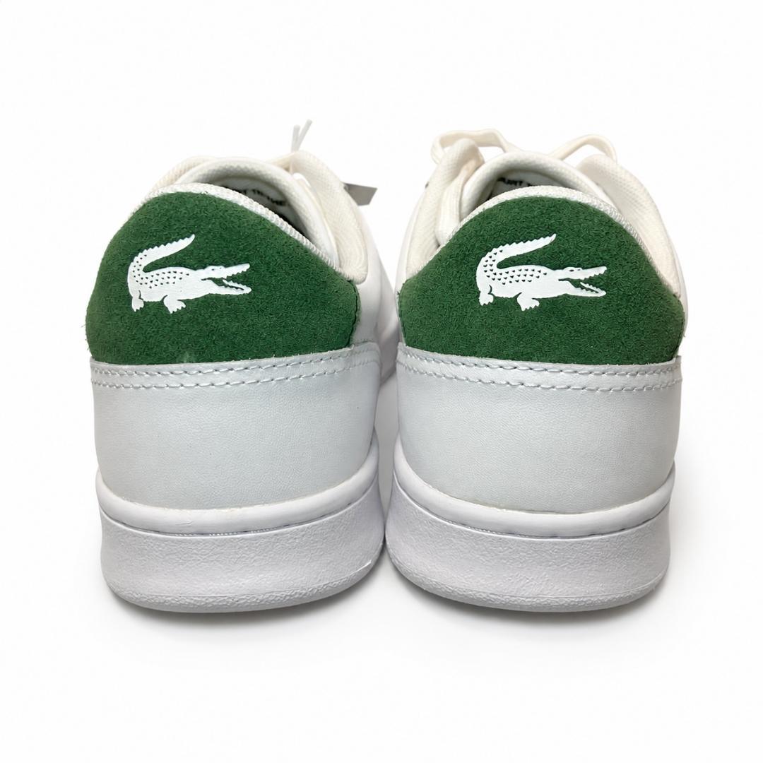 【新品】LACOSTE スニーカー 27.5cm ホワイト グリーン — image 3