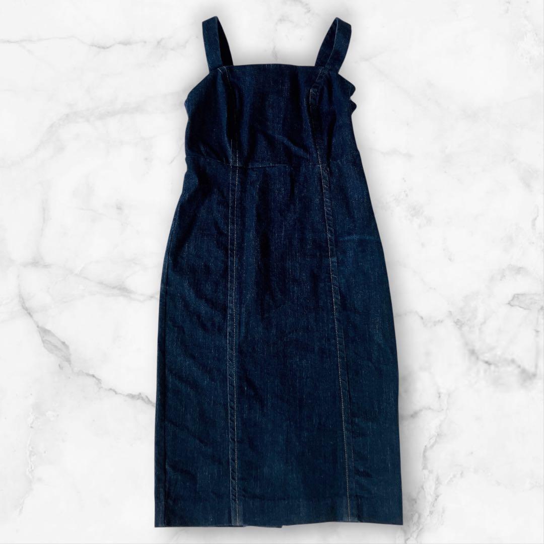 BANANA REPUBLIC デニム キャミワンピースＳ〜Ｍ size相当 — image 2
