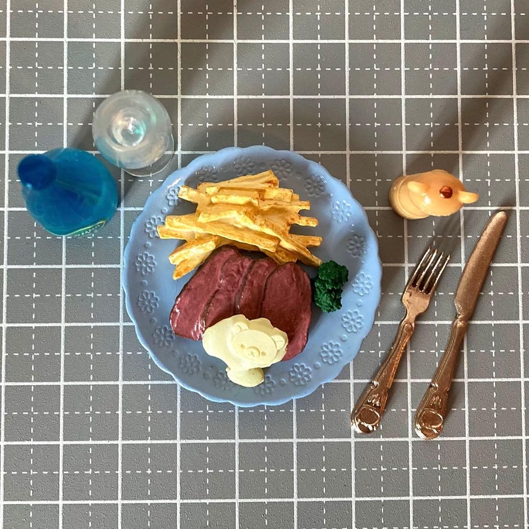 【匿名発送】 ビストロ リラックマ ステーキに舌鼓 リーメント — image 2