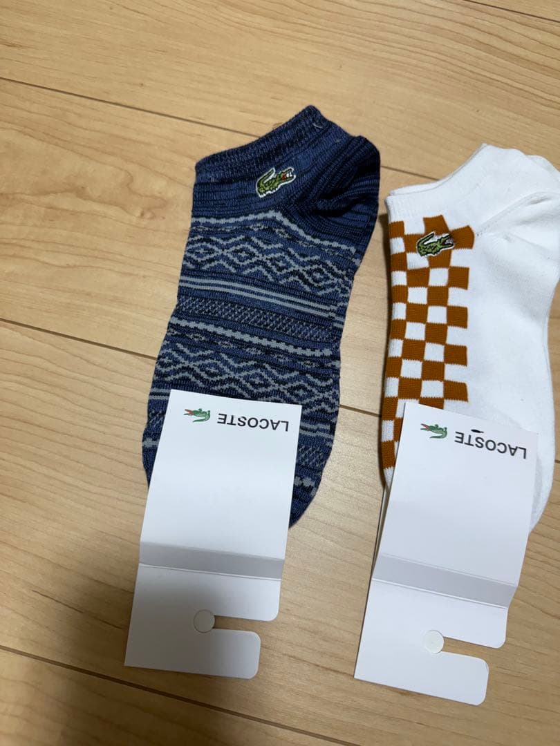 LACOSTE ラコステ アンクルソックス 4足セット 特価品 一着限リ — image 2