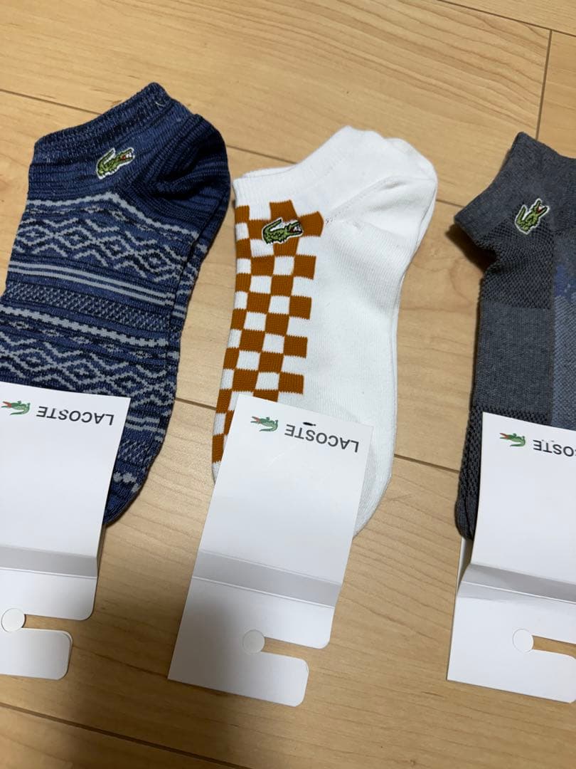 LACOSTE ラコステ アンクルソックス 4足セット 特価品 一着限リ — image 3