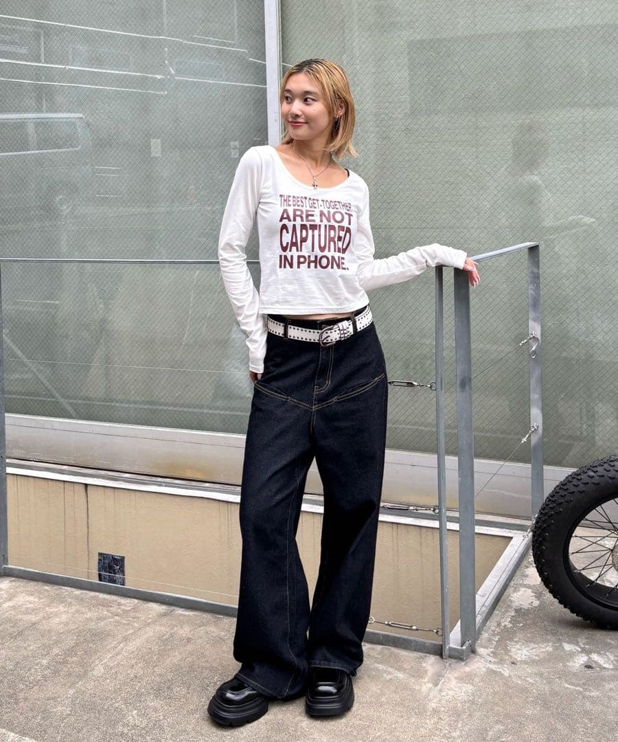 WHO'SWHOgallery メッセージトップス ホワイト 完売品 — image 4