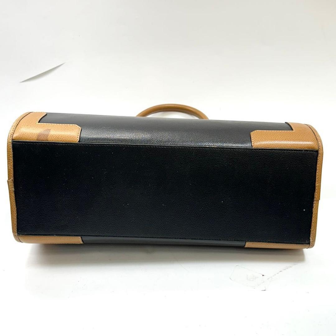 MORABITO モラビト　ヴィンテージ レザー ボストン型ハンドバッグ — image 5