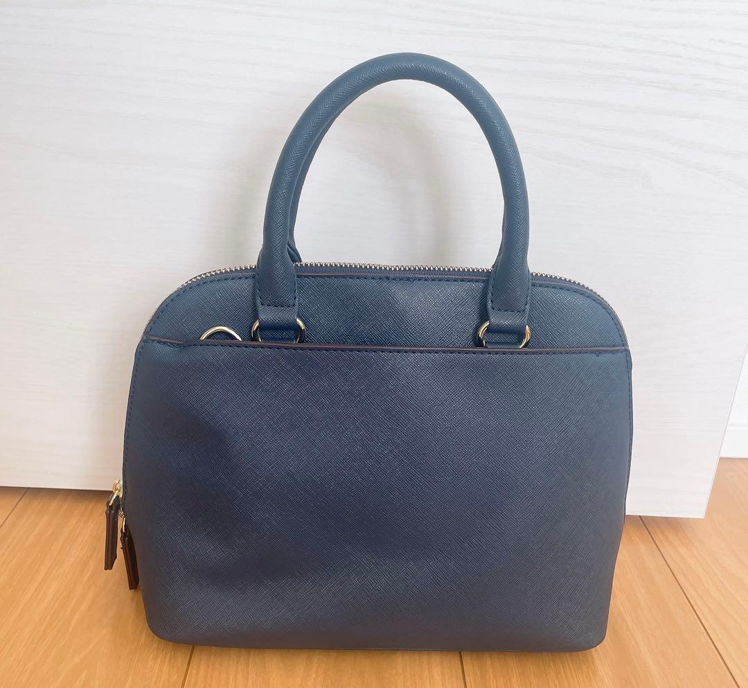 新品 ハンドバッグ ネイビー ショルダー バッグ フォーマル 2way — image 2