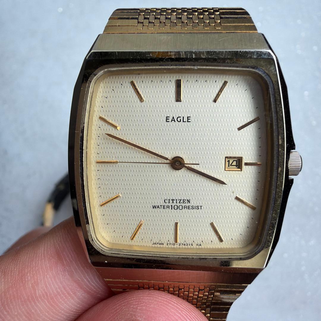 ジャンク)CITIZEN EAGLE & ORIENT 腕時計 2本セット — image 2