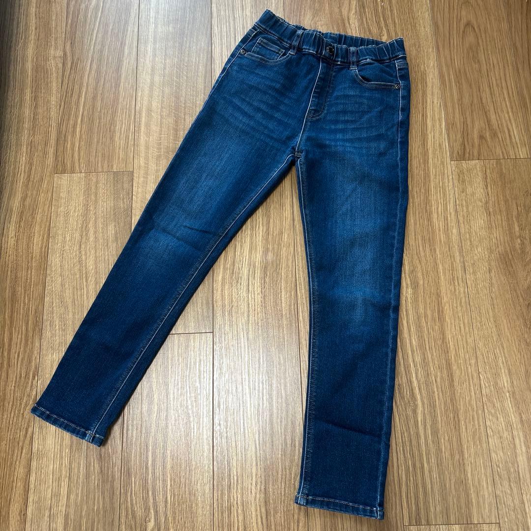 【未使用品】デニムパンツ ゴムウエスト 150 — image 3