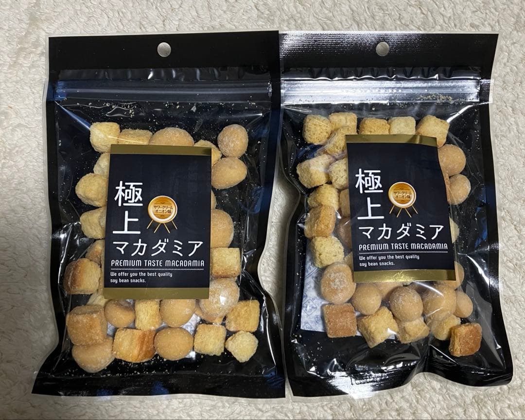 マカダミアナッツとクルトン　サワークリームオニオン味　お茶請けやおつまみに — image 2