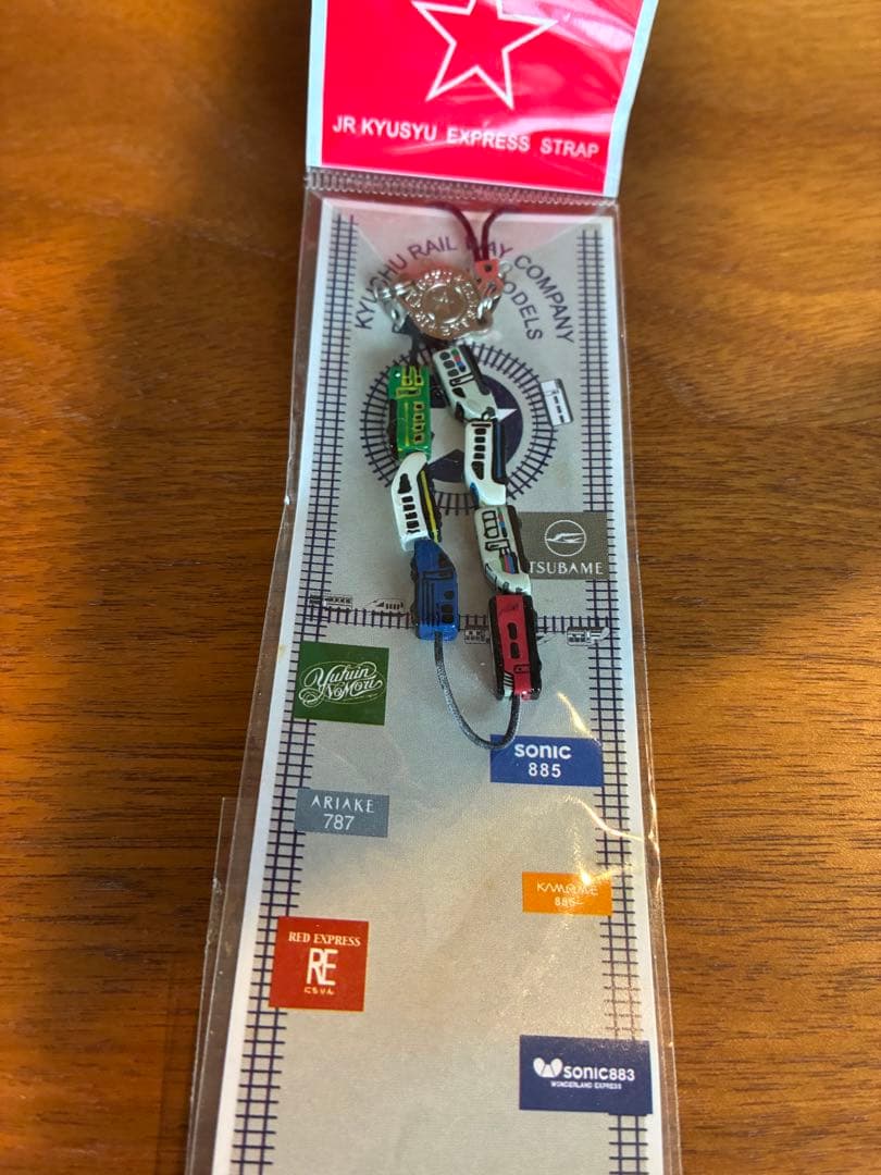 JR KYUSYU EXPRESS STRAP 鉄道 ストラップ — image 2