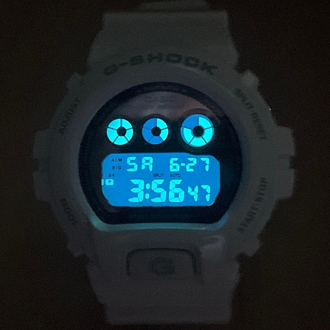 人気モデル★完動★美品G-SHOCK DW-6900NB 光沢ホワイト 反転液晶 — image 5