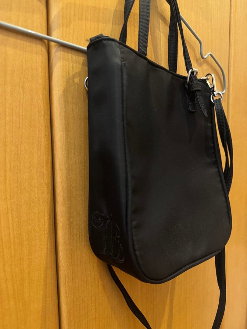 bibiy ビビィ　B" SHINY BAG ショルダーバッグ　ブラック　黒 — image 3