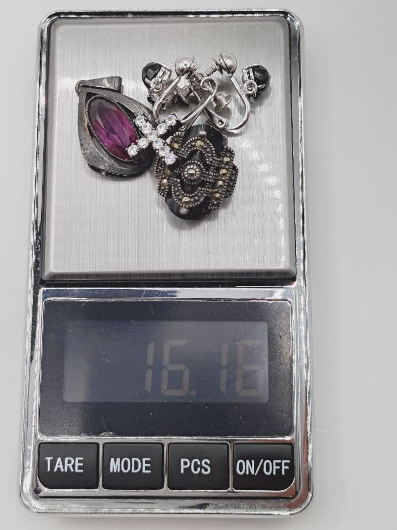 4-869S925　925刻印　アクセサリーまとめ　イヤリング　トップ　シルバー — image 2