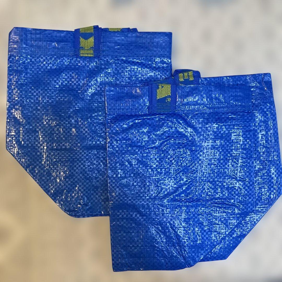 IKEA袋 合計3枚 BRATTBY（2枚/新品）、FRAKTA（1枚/使用済） — image 2