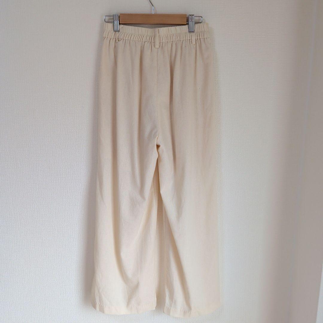 ⭐️6/21限定価格‼️Almar Design/アイボリー/ワイドパンツ/S — image 4