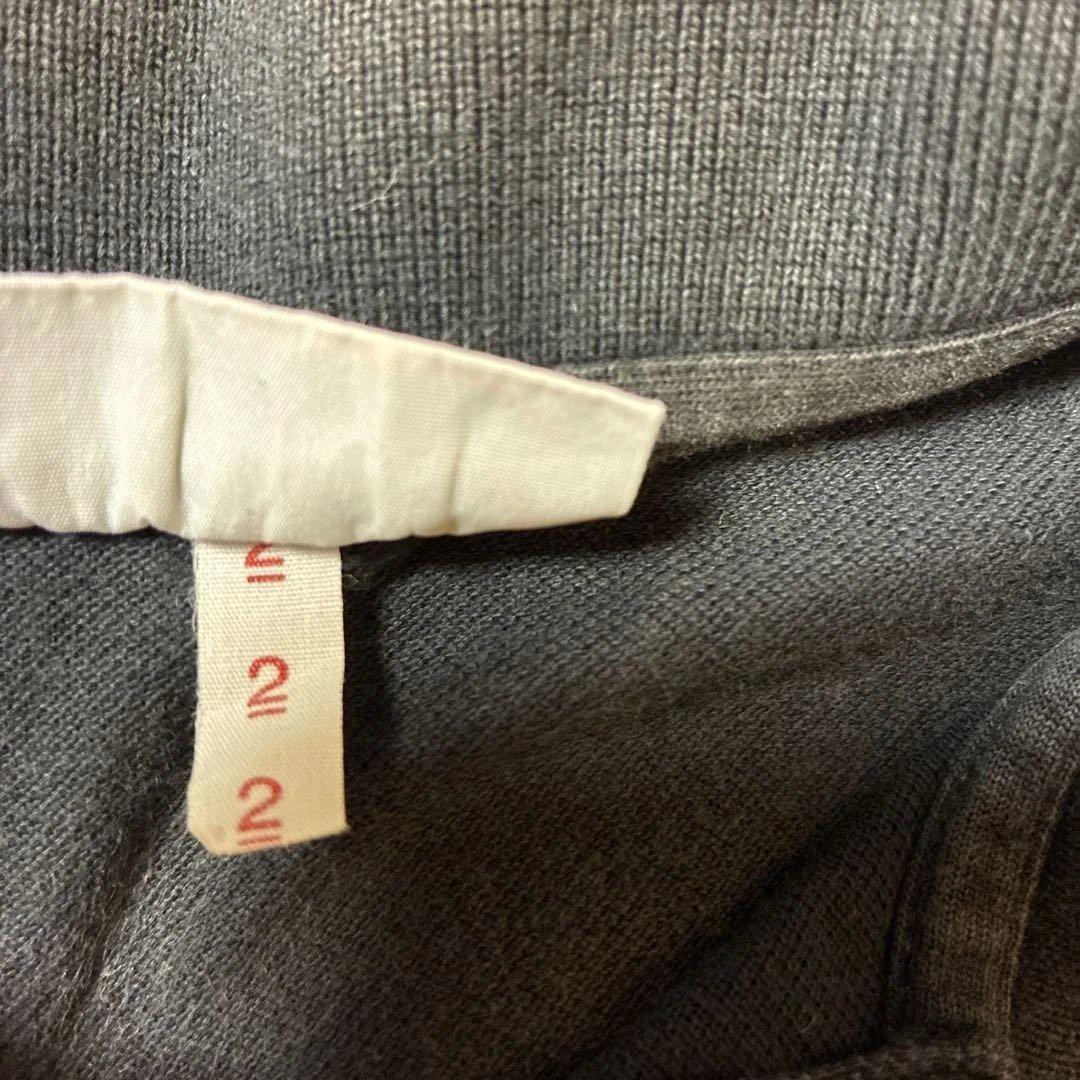 CHEMISE LACOSTE 文字ワニ サイズ2 ブラックD-TK 2029 — image 3
