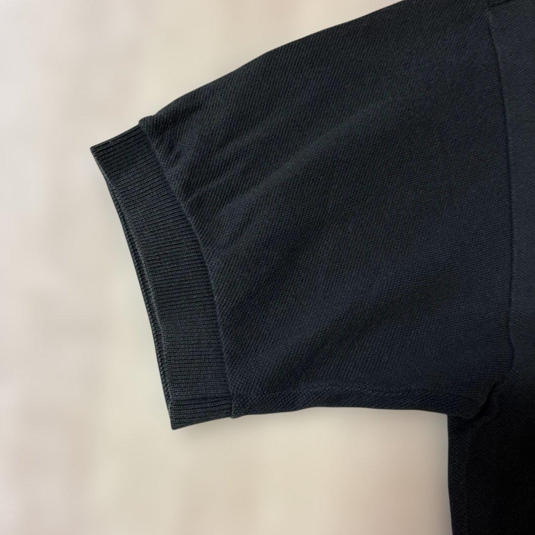 CHEMISE LACOSTE 文字ワニ サイズ2 ブラックD-TK 2029 — image 5