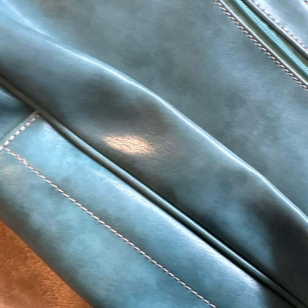 B.FIELDブルー系 ショルダーバッグ — image 4
