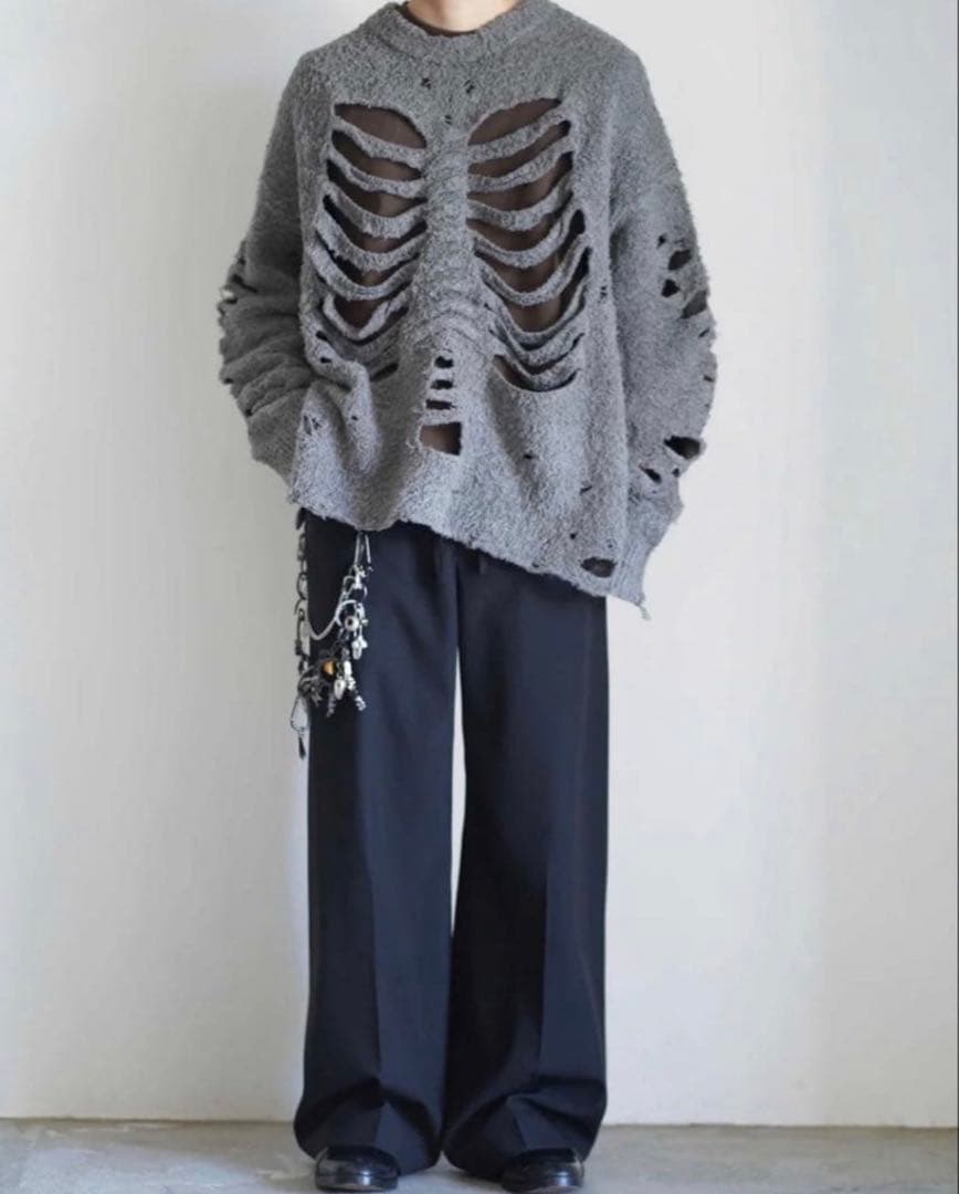 RIBCAGE KNIT PULLOVER doublet ニット — image 5