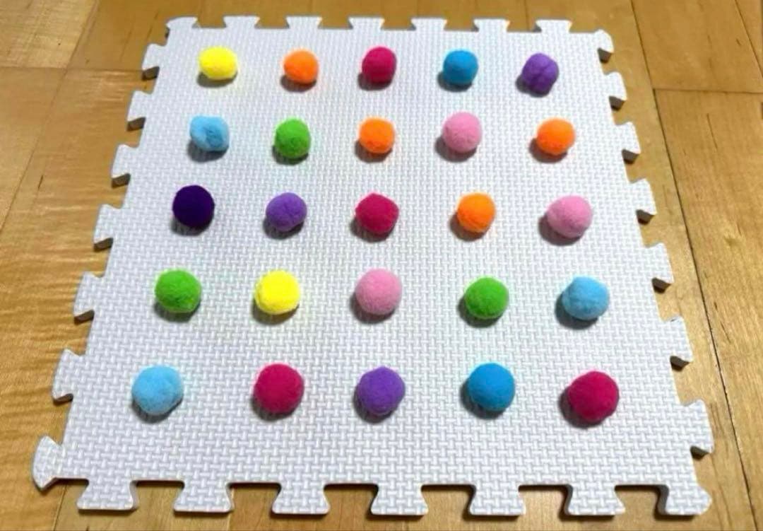 センサリーマット＊6枚セット＊感触あそび＊室内あそび＊ハンドメイド — image 3