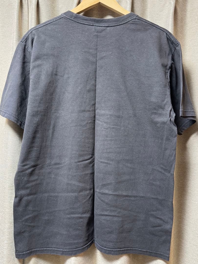 即購入可！古着 Lサイズ NIKE ワンポイント刺繍 Tシャツ グレー — image 3