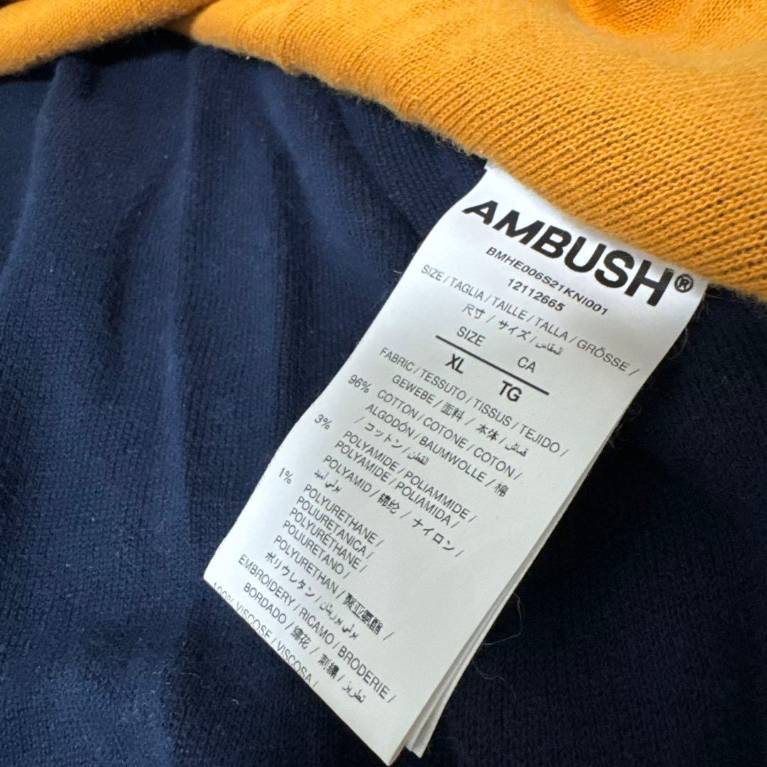 AMBUSH フィンニット カラーブロック セーター — image 4
