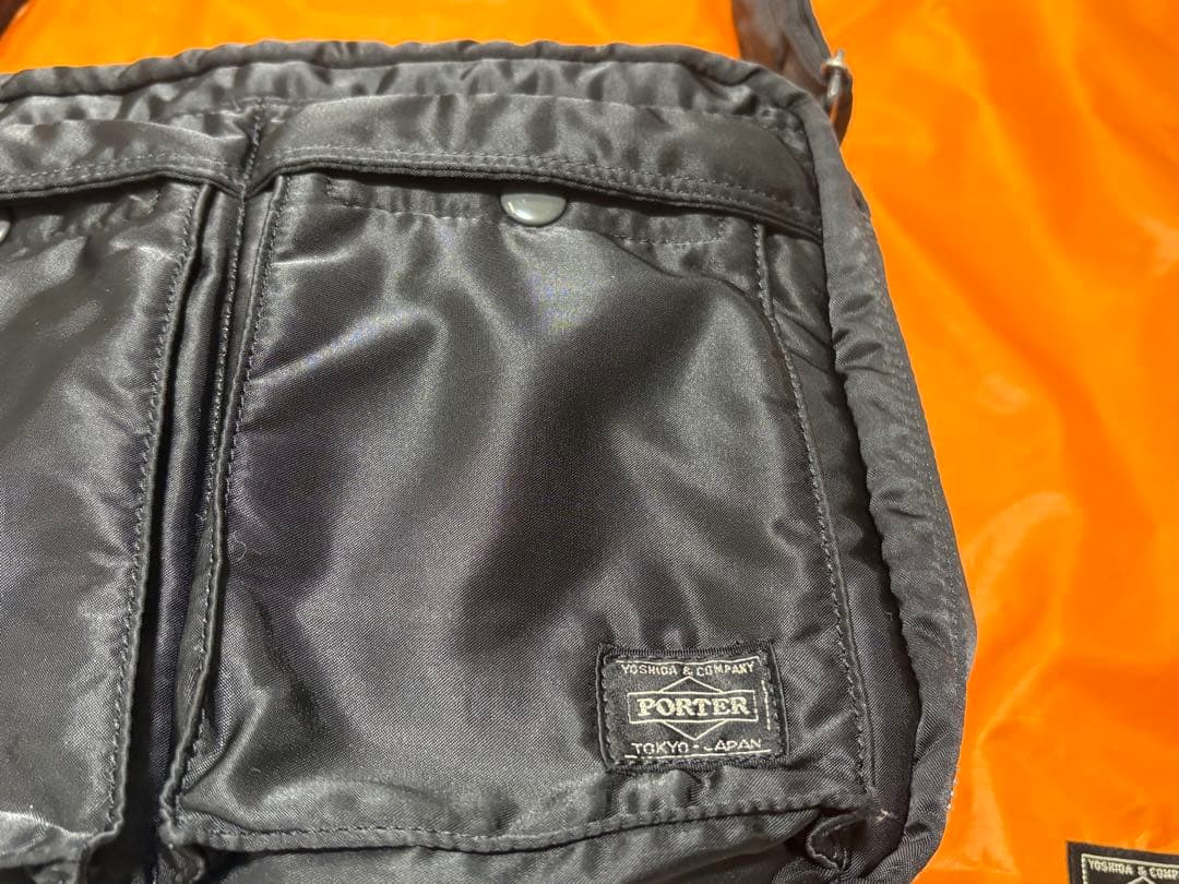 PORTER 吉田カバン ポーター　タンカー　ショルダーバッグＬ　ブラック — image 3