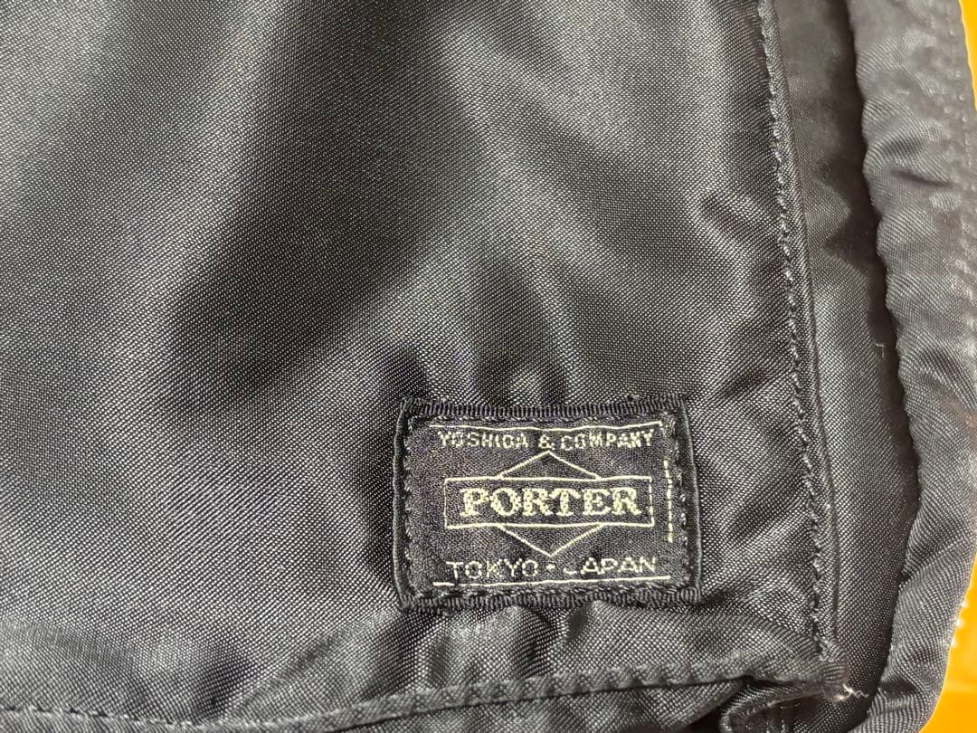 PORTER 吉田カバン ポーター　タンカー　ショルダーバッグＬ　ブラック — image 4