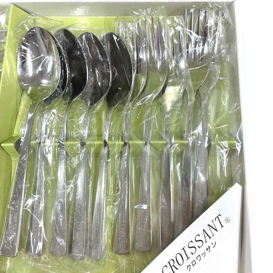 S5-61 未使用品 クロワッサン カトラリーセット ディナーセット — image 3