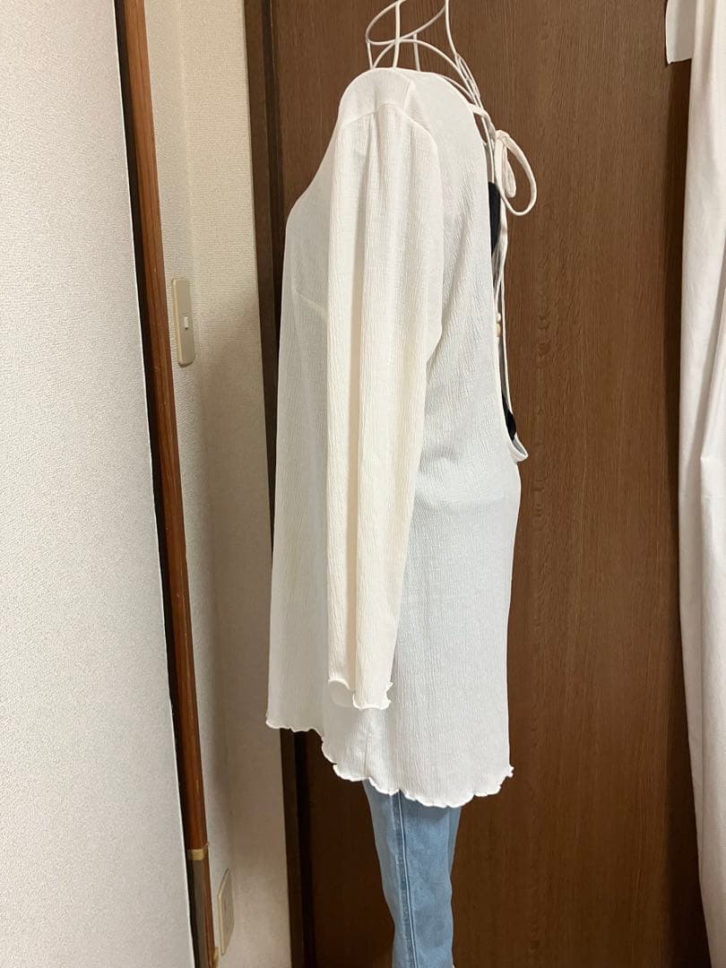 XXL〜3XL B110 背中オープン♡長袖カットソー — image 4