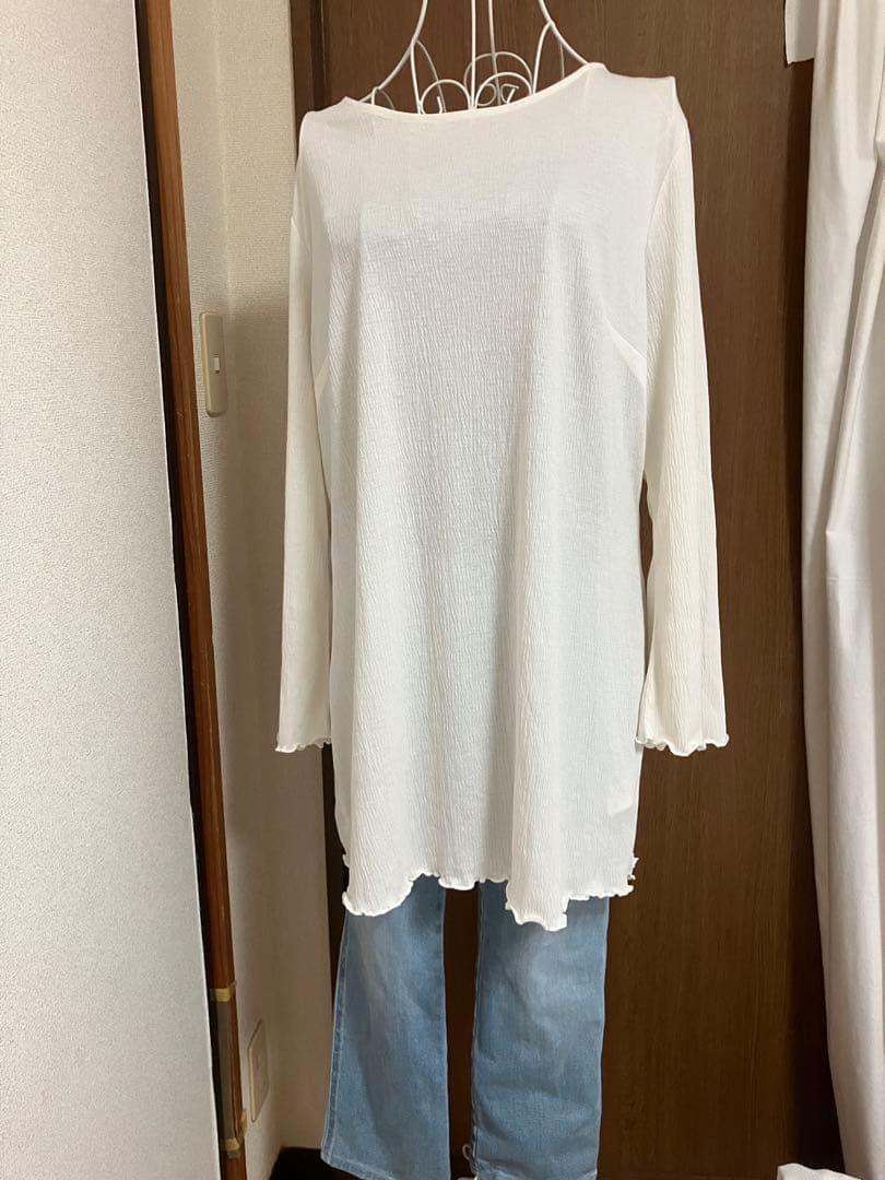 XXL〜3XL B110 背中オープン♡長袖カットソー — image 5