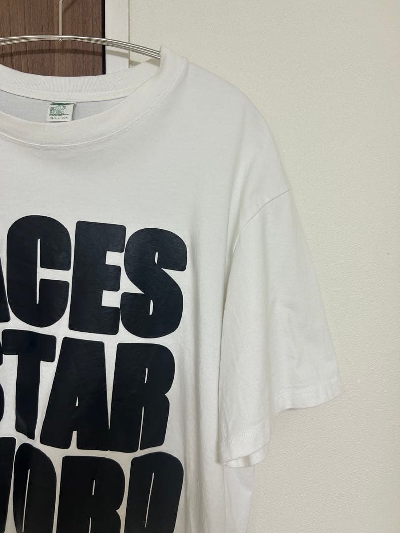ACES STAR WORD プリント Tシャツ ホワイト XL — image 2