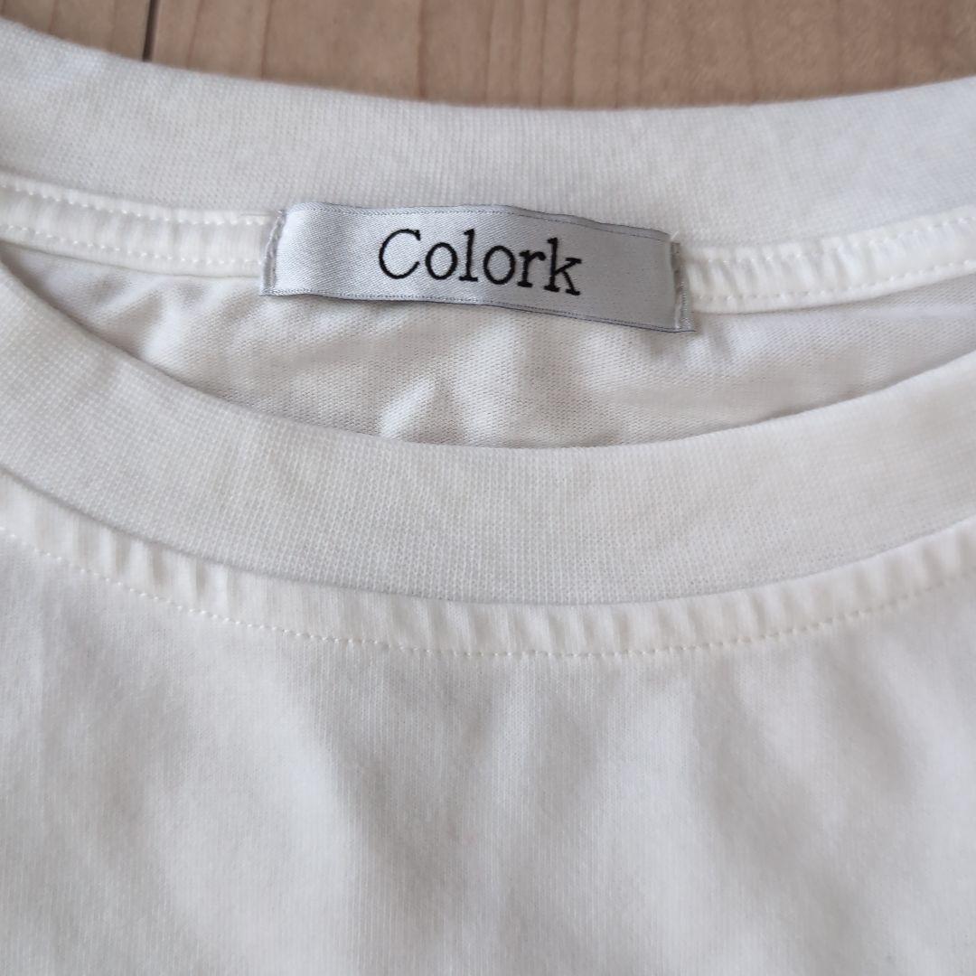 Colork 長袖 Tシャツ ドッグプリント ホワイト — image 3