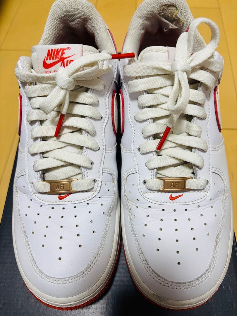 Nike Air Force 1 07 ホワイト 26cm 破れあり — image 5