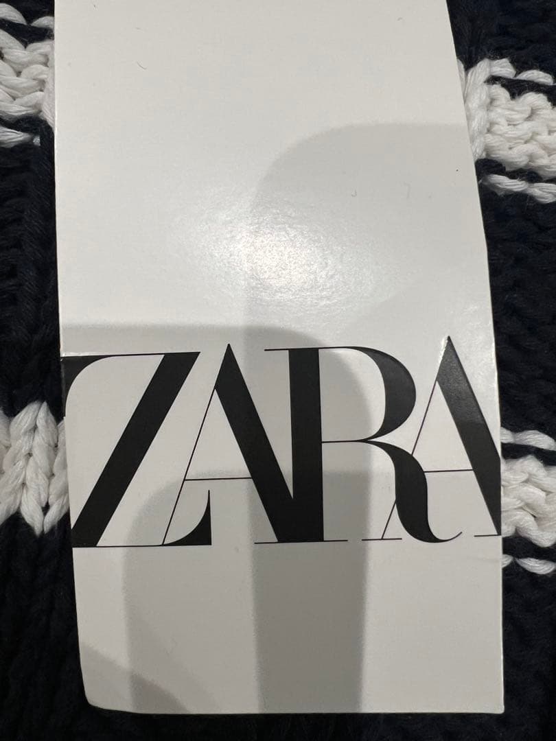 値下げ新品未使用品 ZARAニットアウター 短丈 — image 2