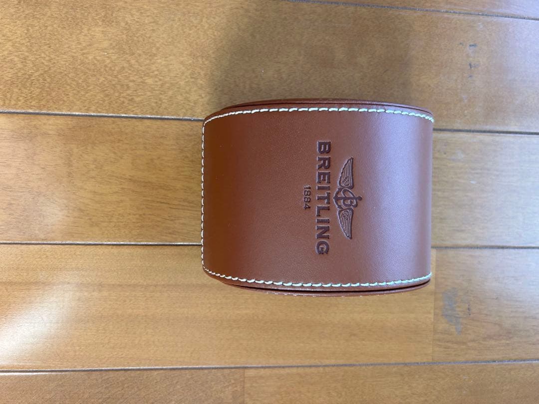 Breitling 時計ケース ブラウン レザー — image 2