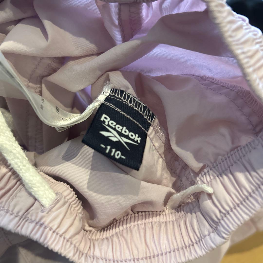 【美品】Reebok リーボック　切替ナイロンパンツ　110㎝ — image 3