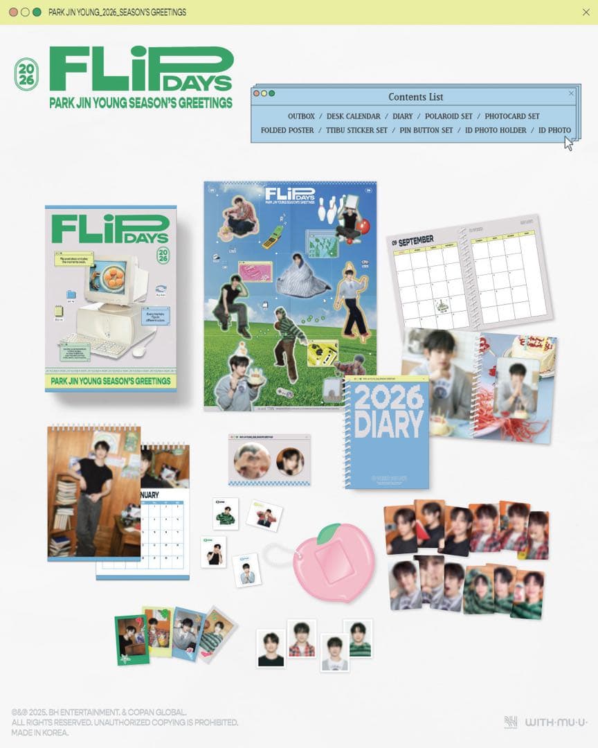 【新品未開封】GOT7 ジニョン2026 SEASON'S GREETINGS — image 3
