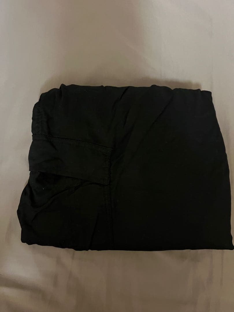 ニコアンド　ボトム　コットン　セットアップ　ブラック — image 5