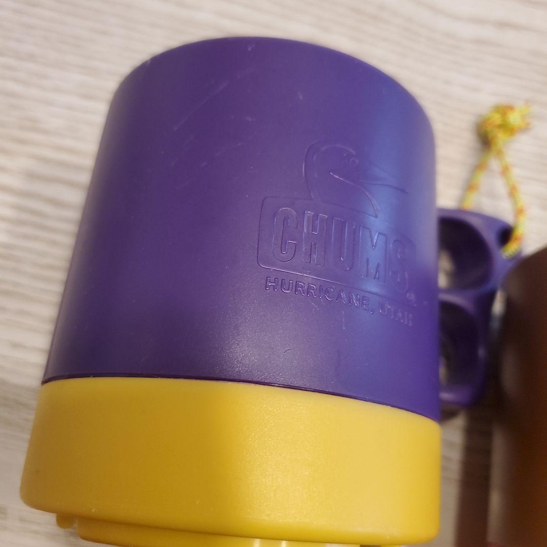 CHUMS カラフルマグカップ 5個セット キャンプ プラカップ — image 2