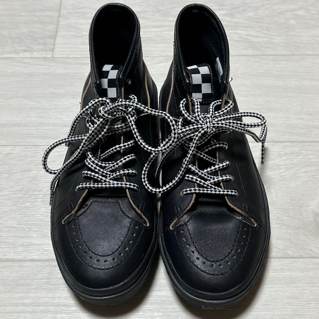 【美品】VANS Taka Hayashi コラボ ブラックレザー ハイカット — image 5
