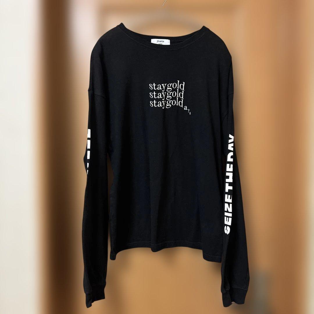 【匿名配送】jouetie ミニロゴロンT ブラック M — image 2