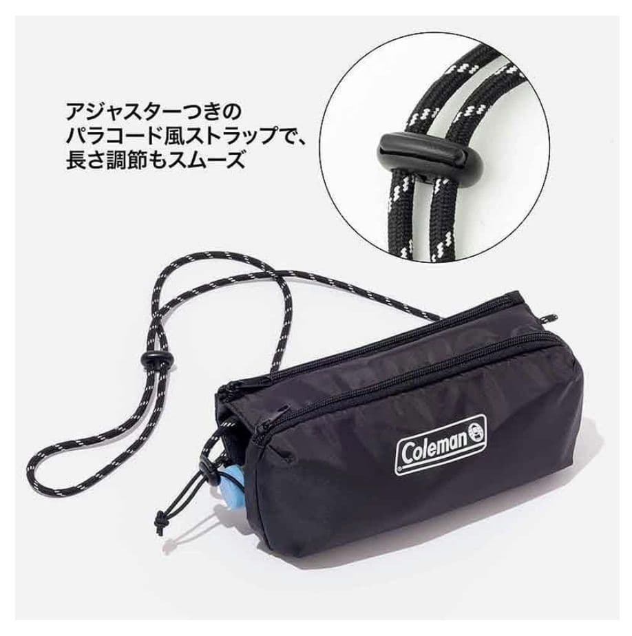 GLOW7月号付録　コールマン ダブル収納ボトルショルダーバッグ — image 3