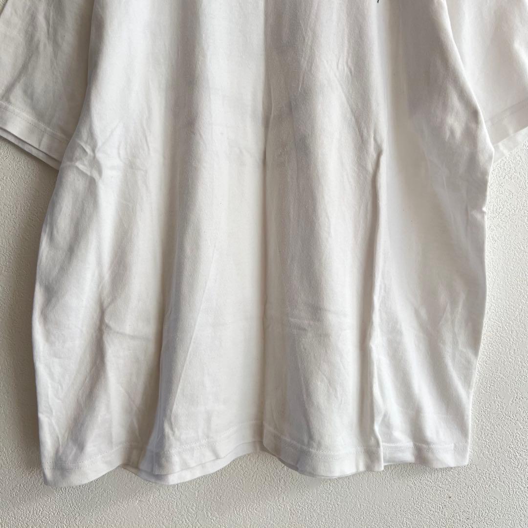ナウン NOUN Tシャツ M 白 バックプリント 半袖 アメリカ綿 丸胴ボディ — image 5