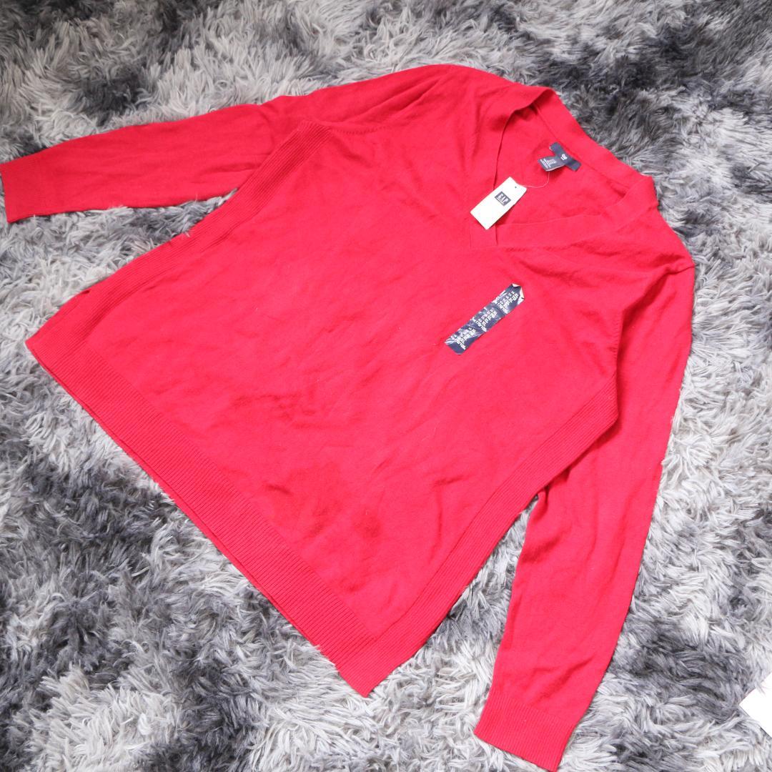 gap 新品タグ付き セーター レッド XL（LL）メンズ ニット ヴィンテージ — image 2