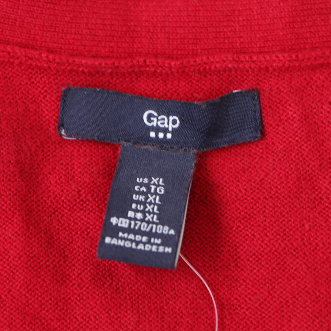 gap 新品タグ付き セーター レッド XL（LL）メンズ ニット ヴィンテージ — image 5