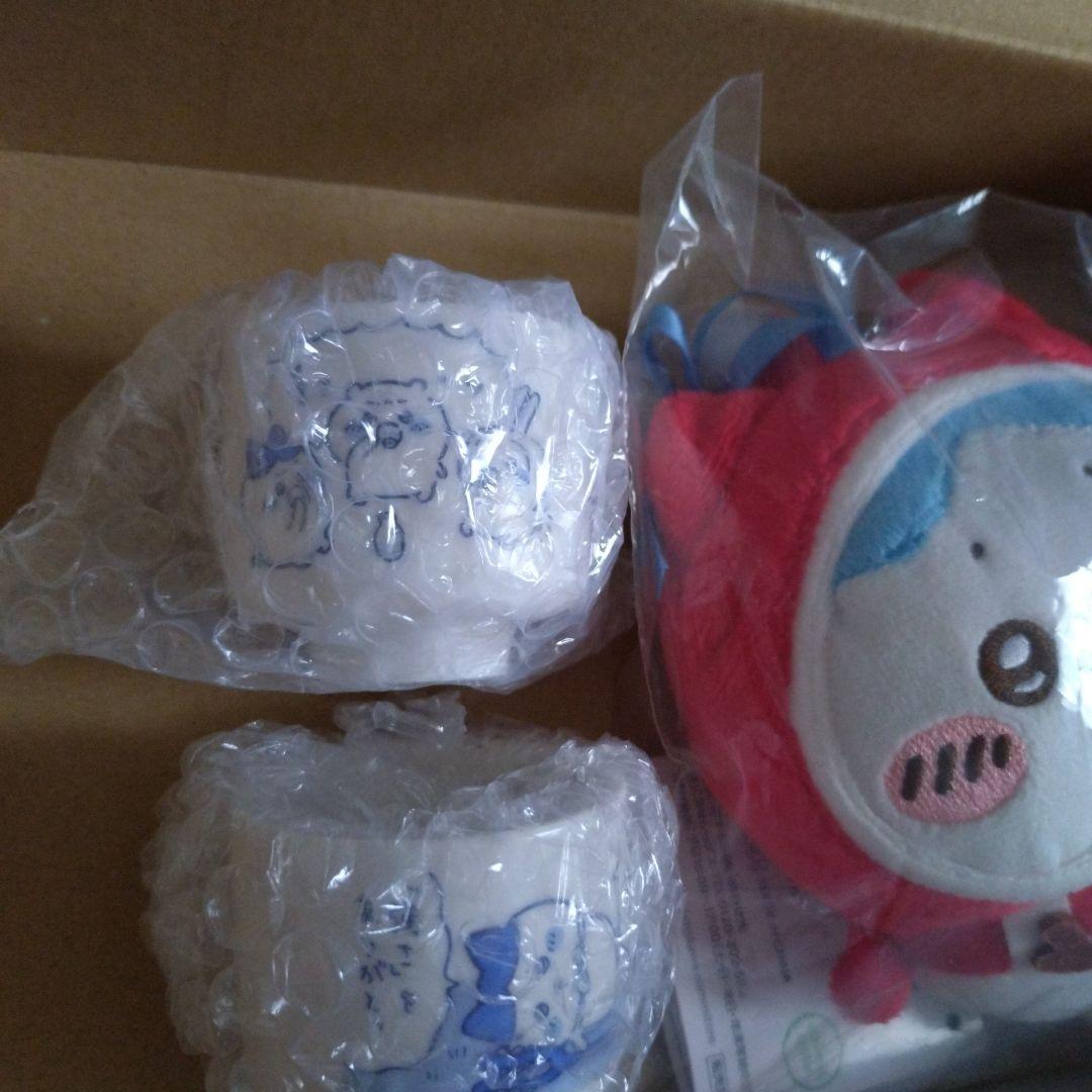 ちいかわ　おちょこ　チュッ　ハチワレ　オーナメント — image 3