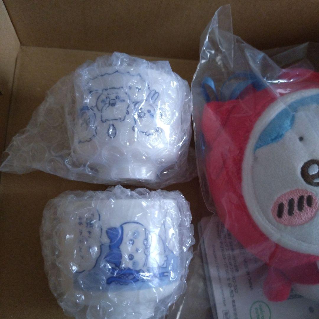 ちいかわ　おちょこ　チュッ　ハチワレ　オーナメント — image 4